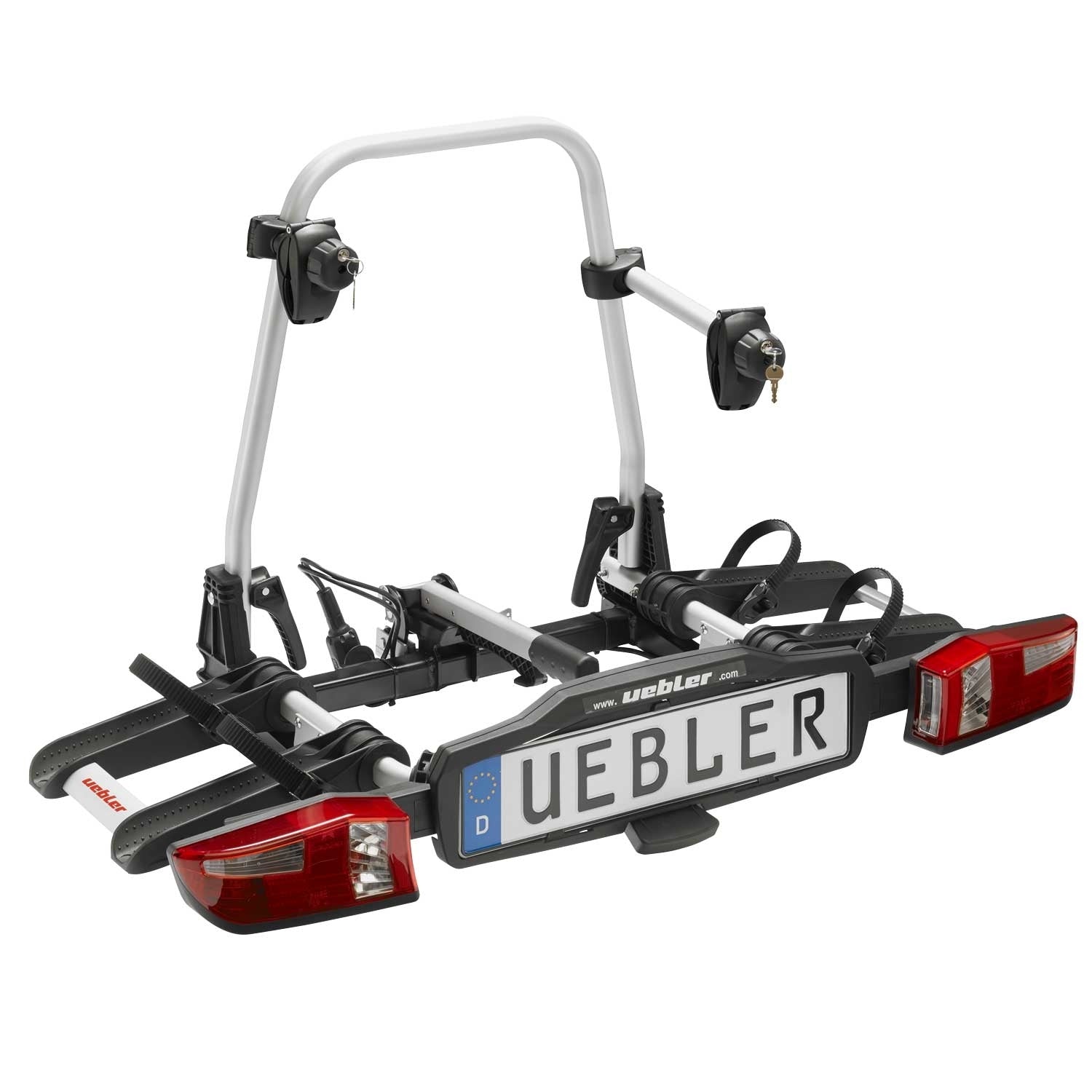 Uebler X21 S AHK Fahrradträger für 2 Räder klappbar