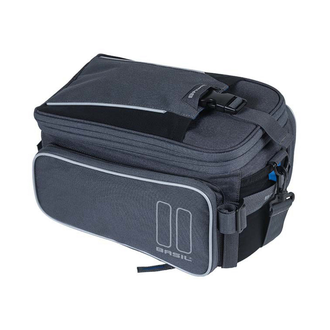 Basil Gepäckträgertasche Sport Design Trunkbag grau 7-12L