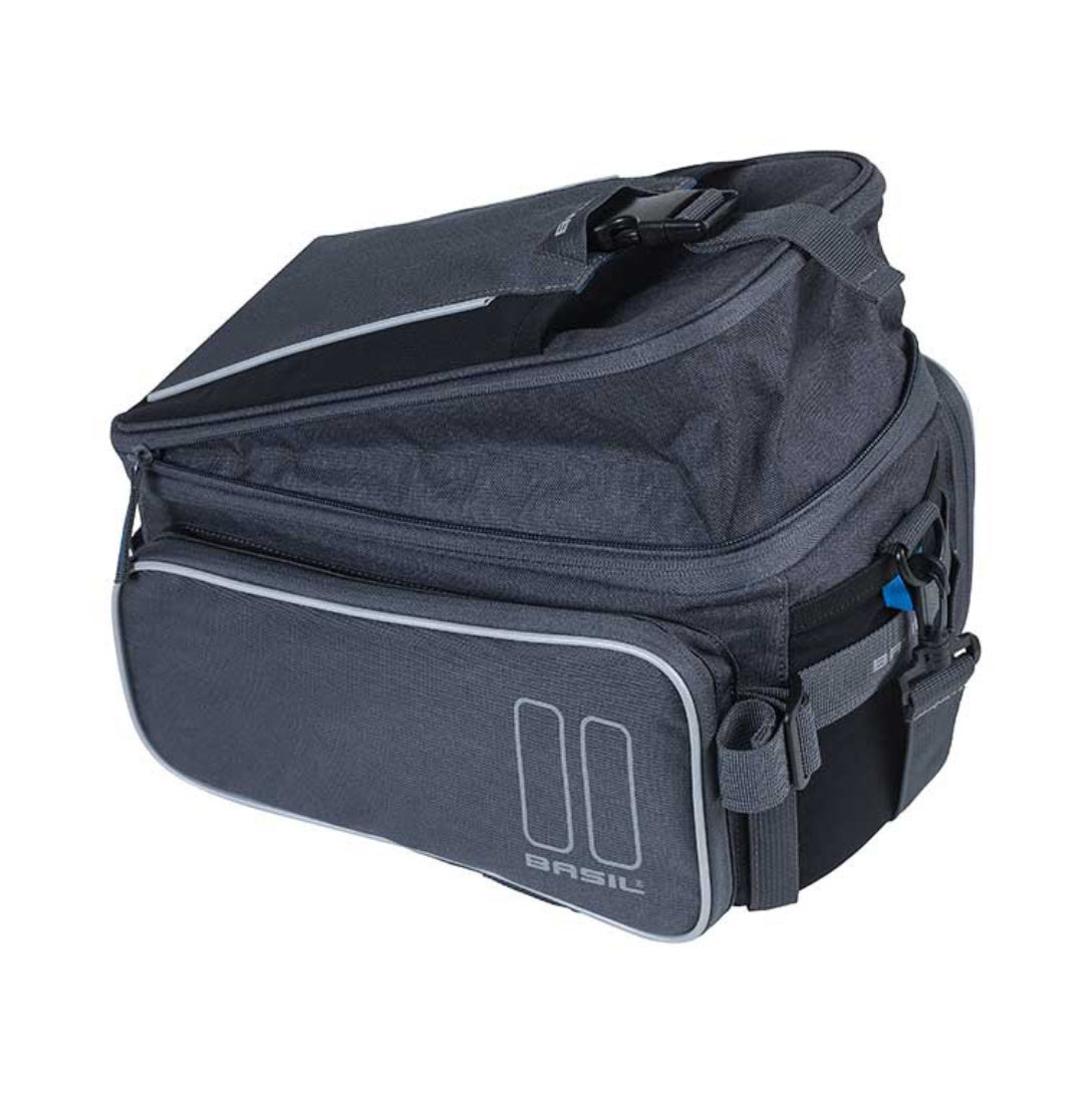 Basil Gepäckträgertasche Sport Design Trunkbag grau 7-12L