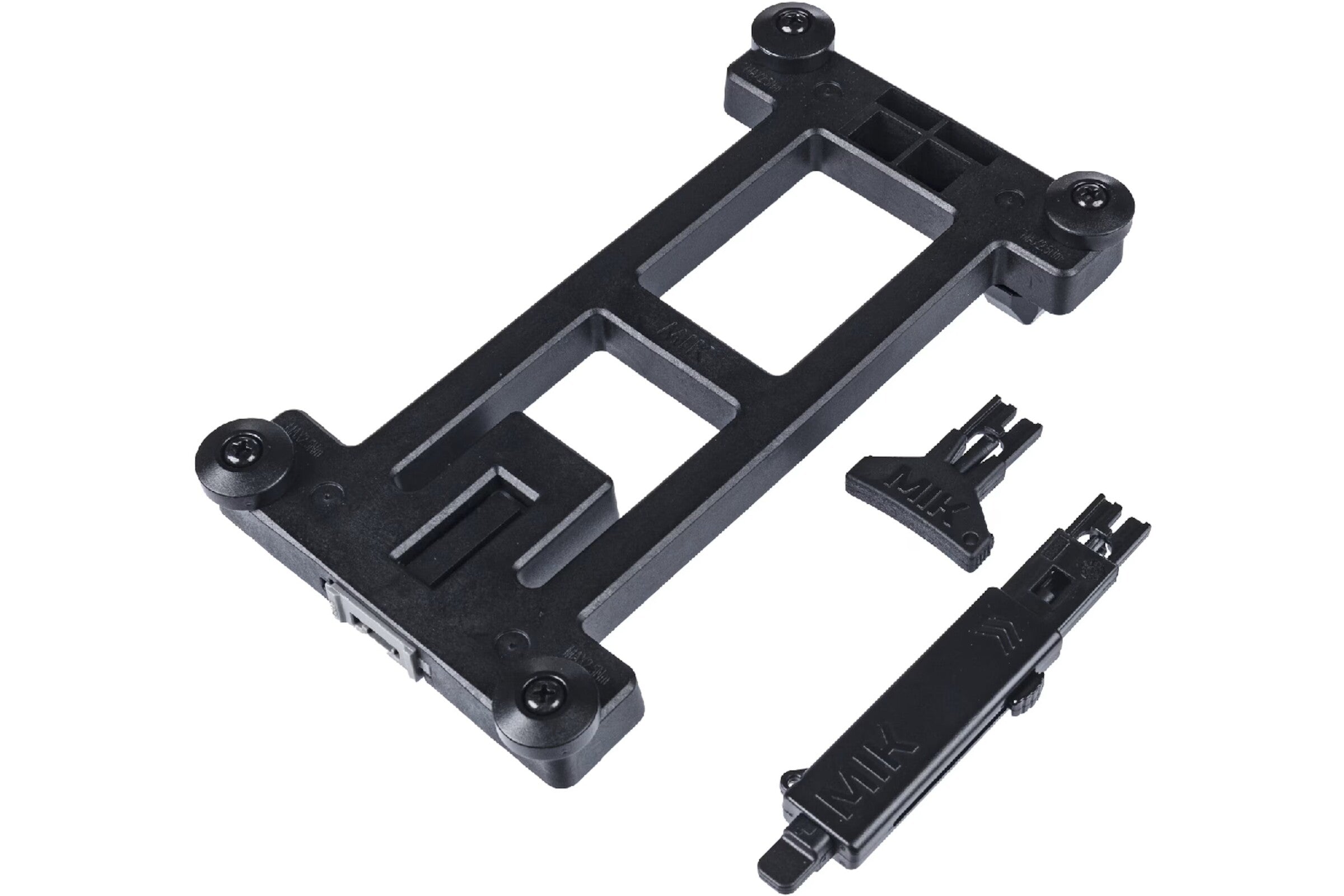 Basil MIK Adapterplatte 2.0, schwarz