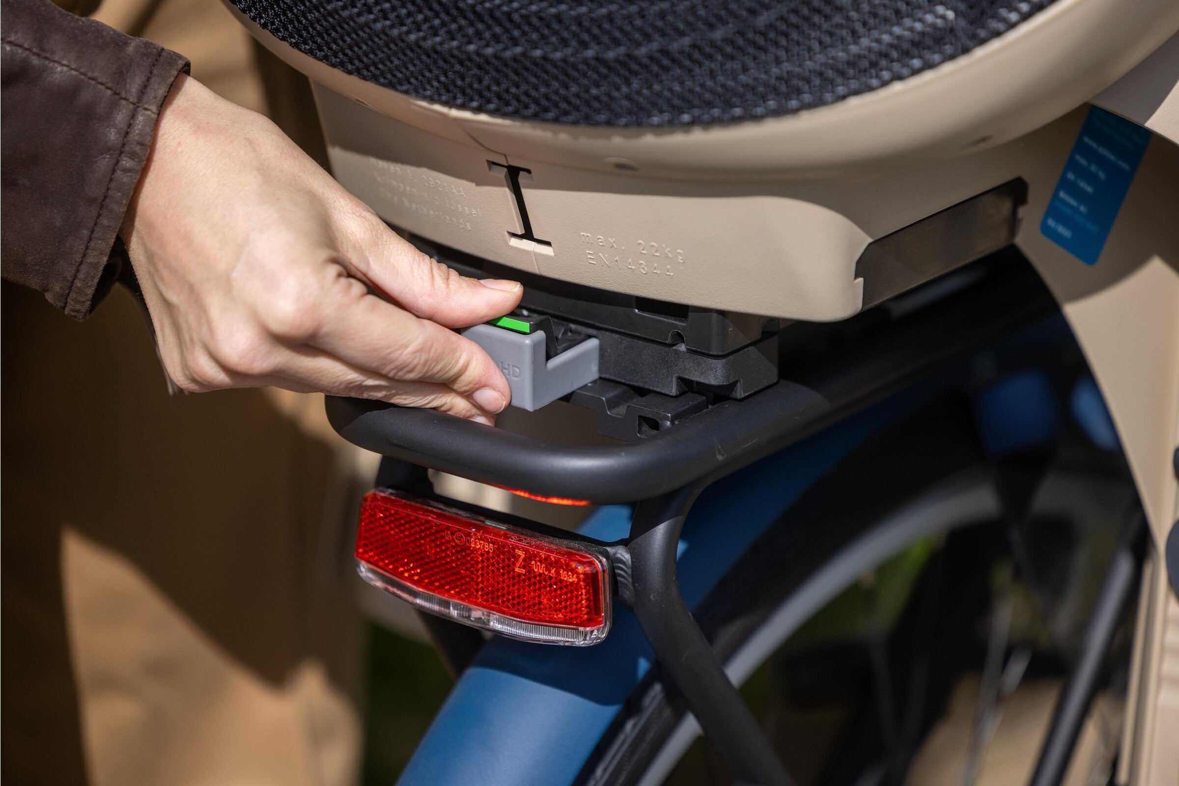 Qibbel Kindersitz Air MIK-HD schwarz