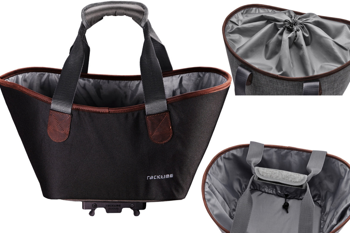 Racktime Gepäckträgerkorb Agnetha schwarz