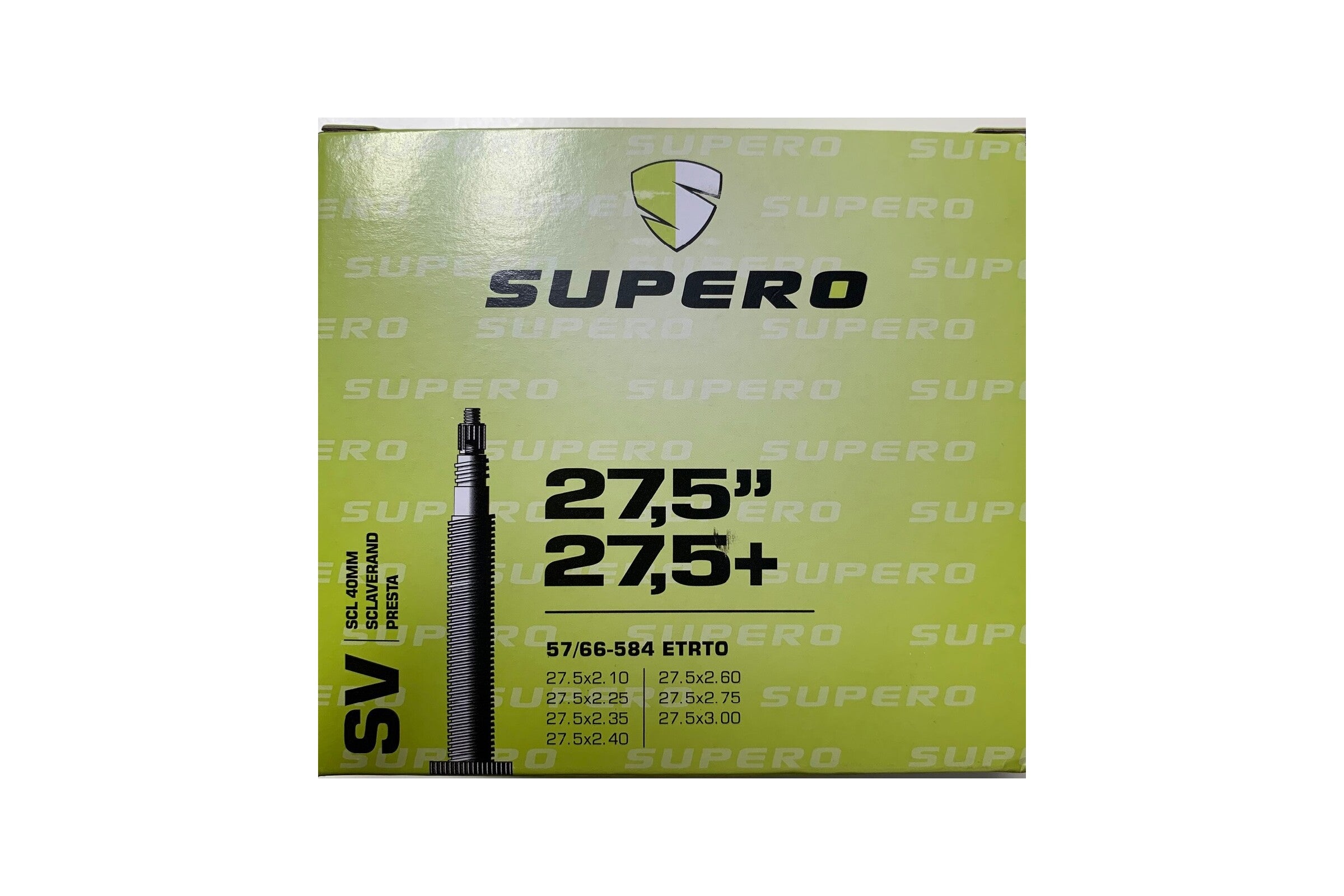 Supero Schlauch 27,5" Scl.40 57/66-584