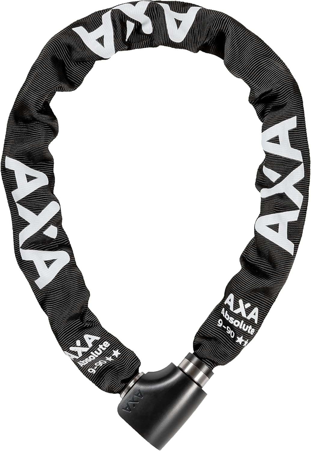 AXA Kettenschloss Absolute 9-90 schwarz
