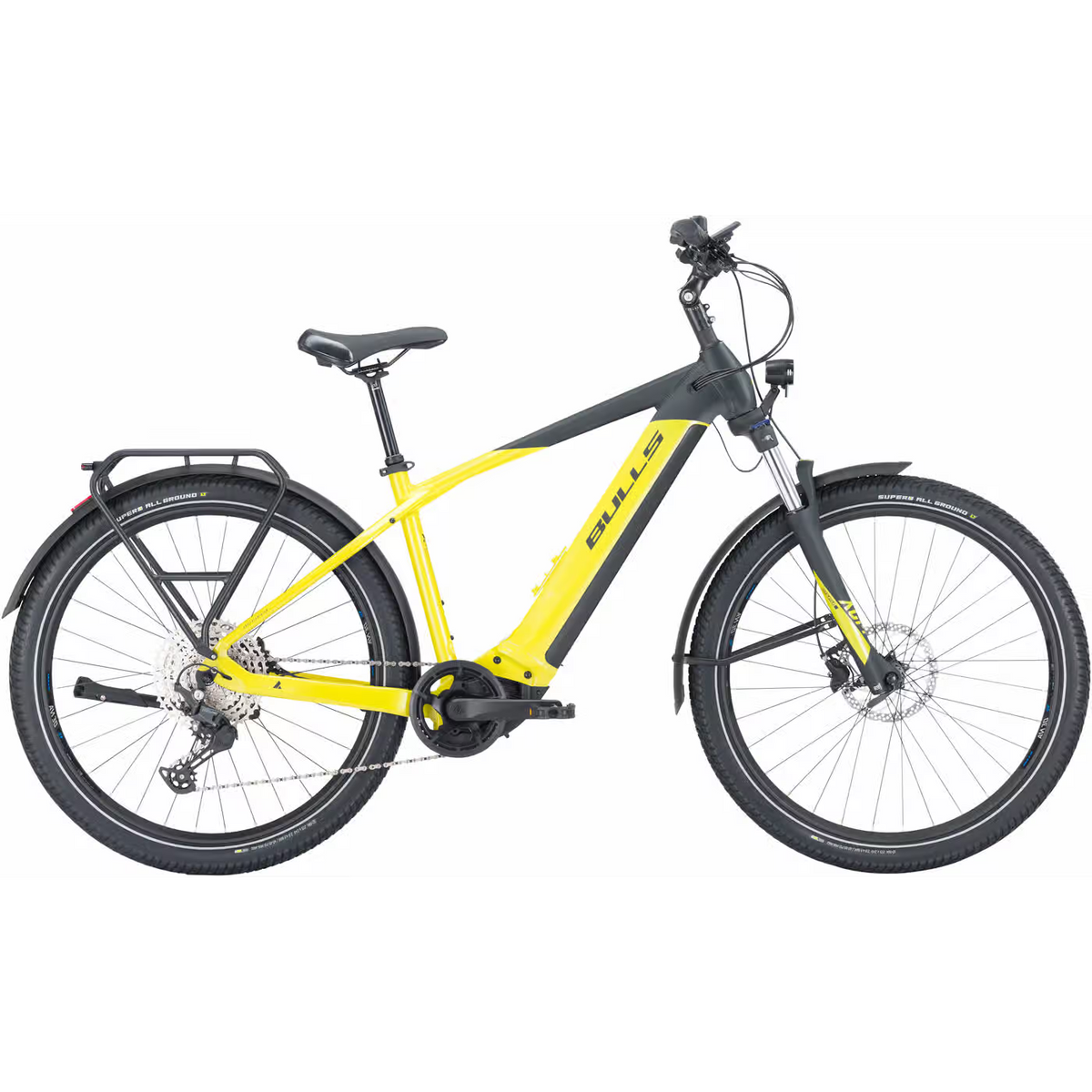 Bulls Iconic EVO 2 27,5 gelb | 750WH | E-Bike Herren Trekking | 2023 | Kettenschaltung