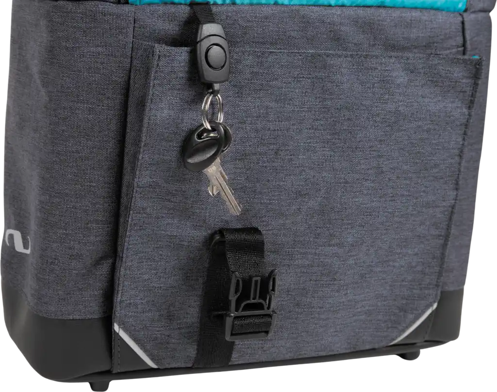 Norco Belford City Gepäckträgertasche grau Klickfix 15L