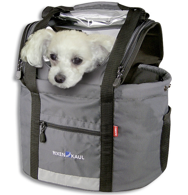 rixen und kaul lenkertasche Rixen & Kaul Doggy Lenkertasche schwarz Stoff 24L
