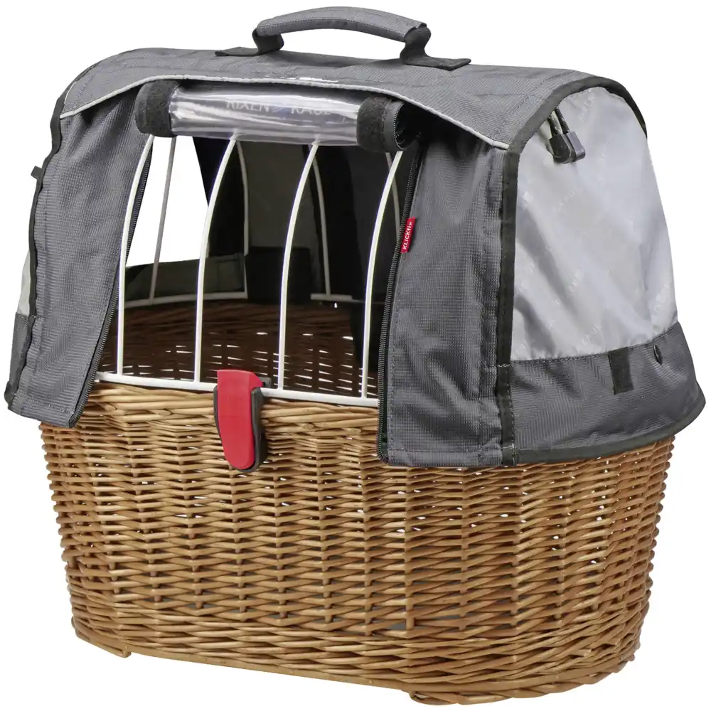 KLICKfix Doggy Basket Plus Hundekorb KorbKlip natur 40L