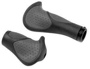 Mounty Wing-Grips Anatomic SF Griffe schwarz/grau 135/92mm