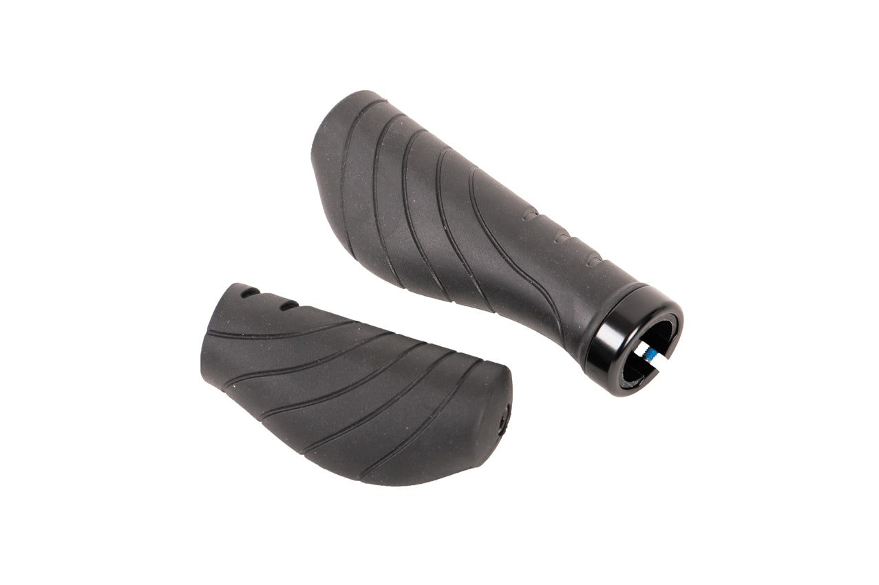 fahrradgriff 90mm Mounty Wing-Grips Screw SF Griffe schwarz 133/90mm