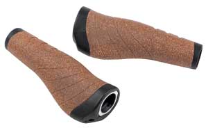 Mounty Wing-Grips Cork Griffe schwarz/kork 136mm