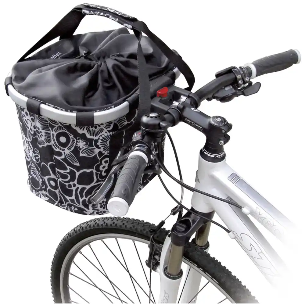 Reisenthel Bikebasket Lenkerkorb schwarz Klickfix stoff 15L