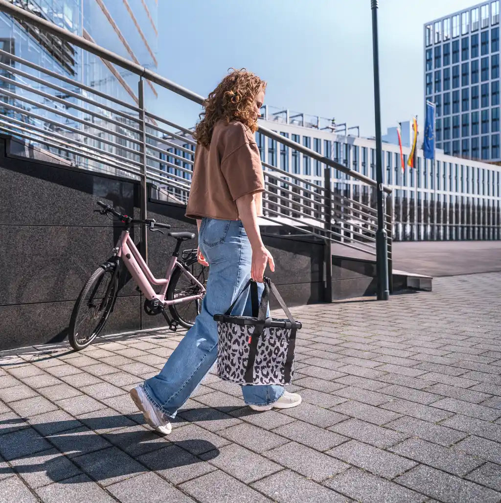 Reisenthel Lenkerkorb Bikebasket leo nero KLICKfix 15L