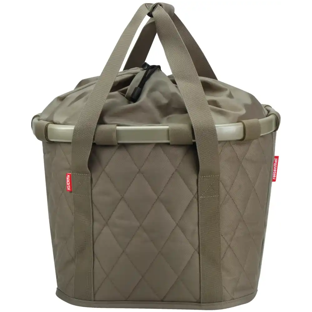 KLICKfix Reisenthel Bikebasket rhombus olive 15L