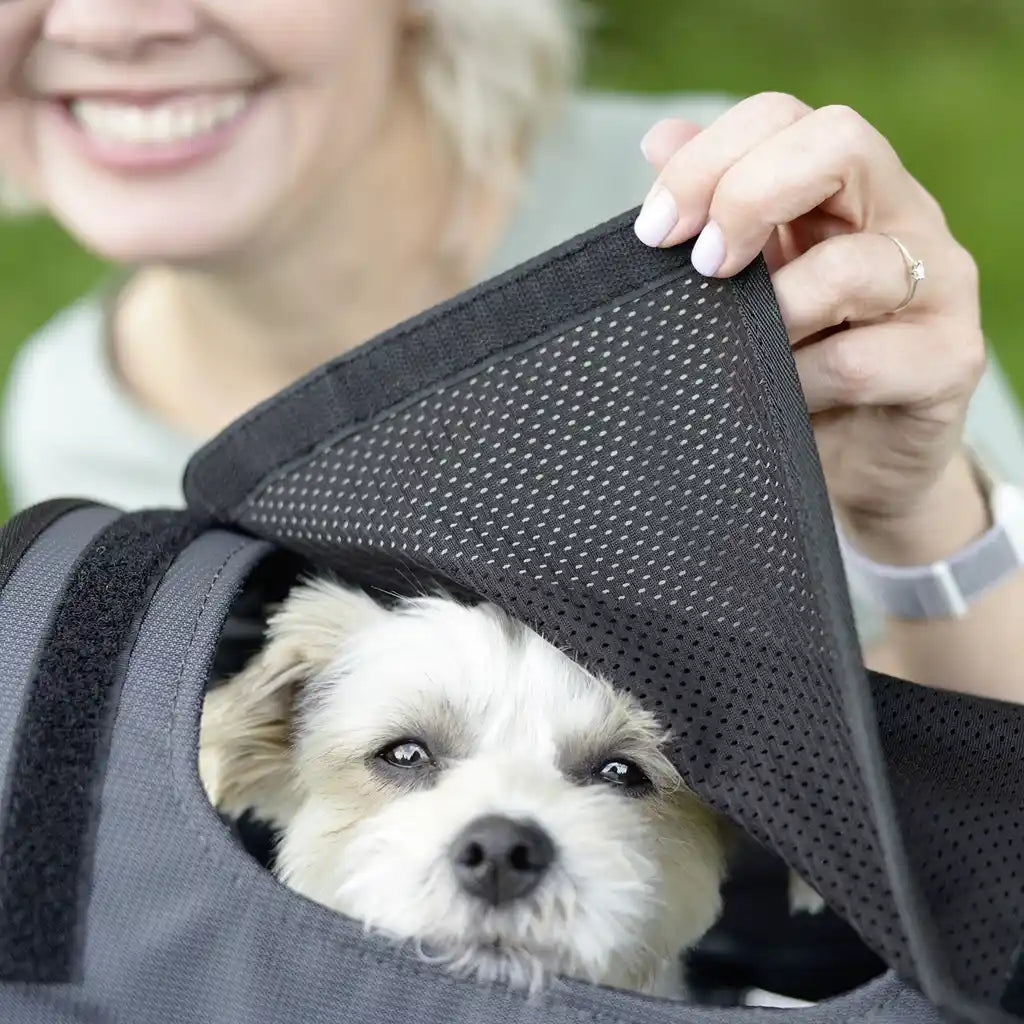KLICKfix Doggy Sonnenschutz für Doggy Shopper Schwarz