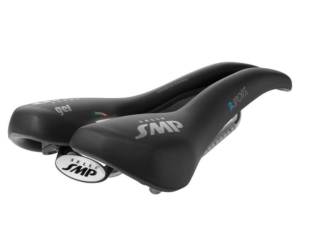 Sattel Selle SMP E-Sport Gel Large schwarz Unisex