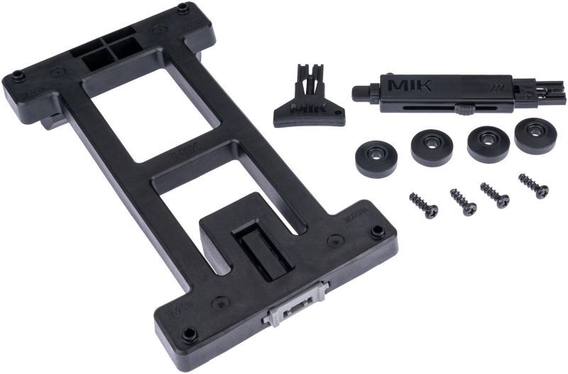 CONTEC Gepäckträgerkorb Corto MIK 2.0 schwarz