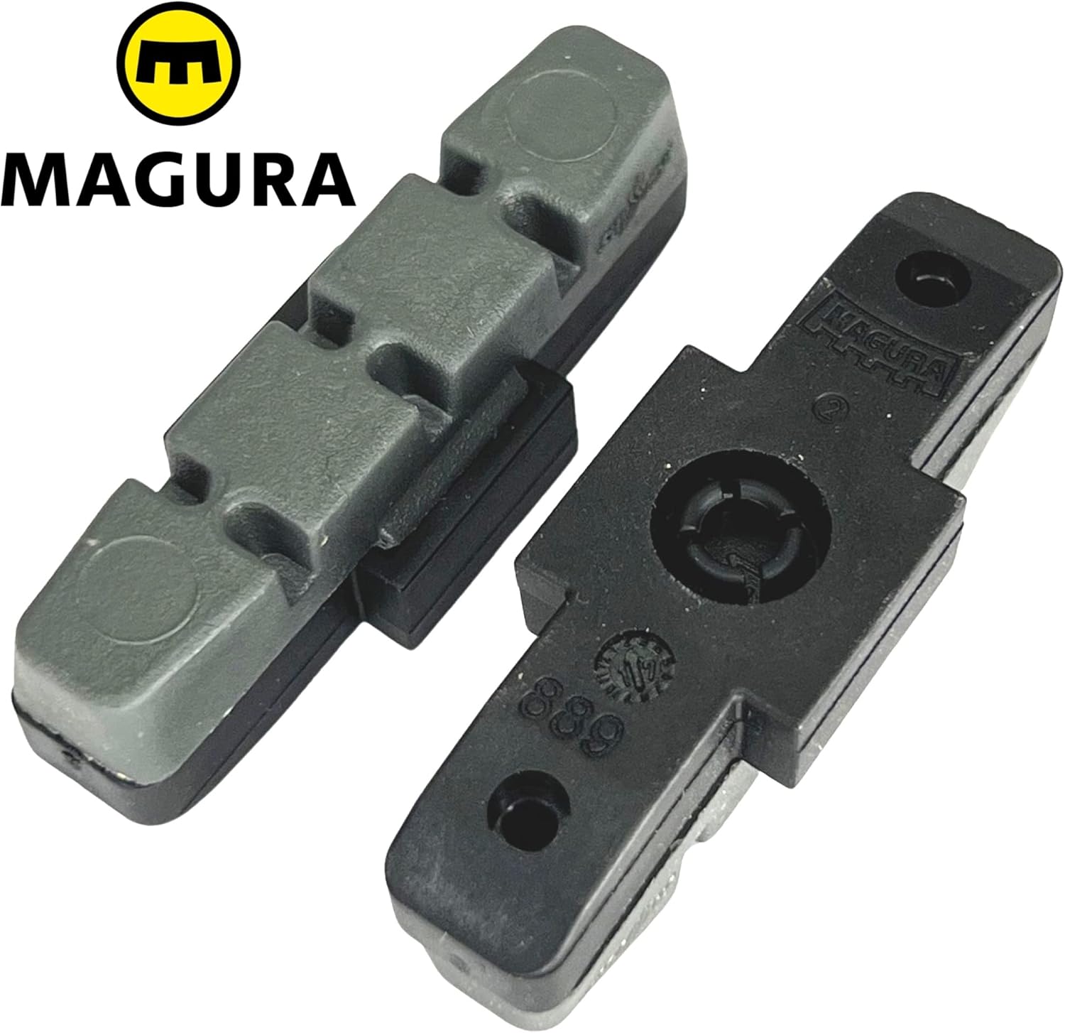 Magura Bremsbeläge für hydraulische Felgenbremse Set Grau