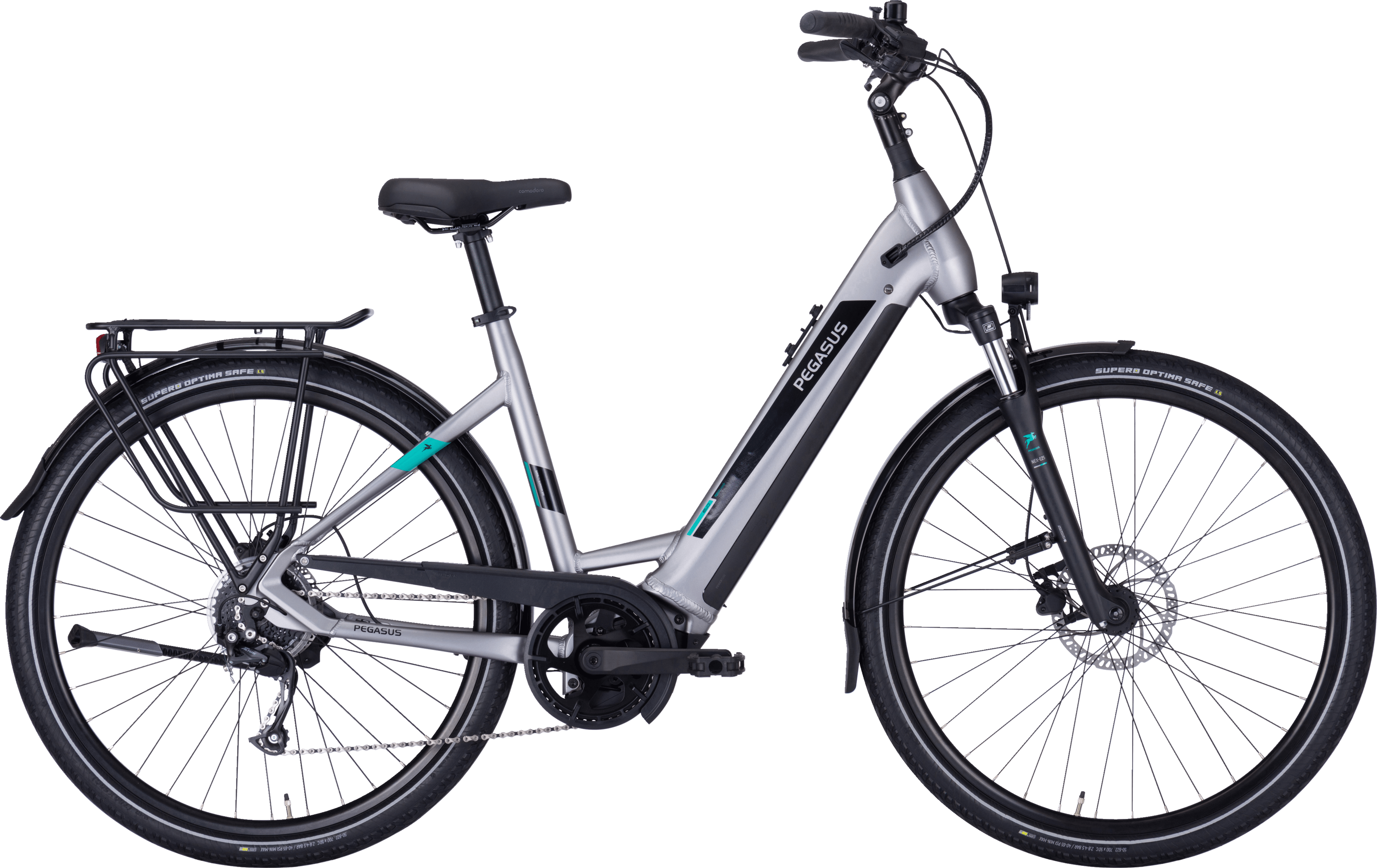 Pegasus EVO CX 500 silber | 500WH | E-Bike Damen Trekking | 2022 | Kettenschaltung
