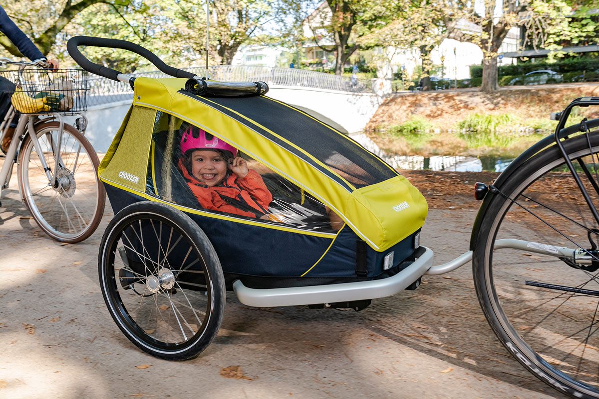Croozer Kinderanhänger Kid for 2 max. Zuladung 45kg