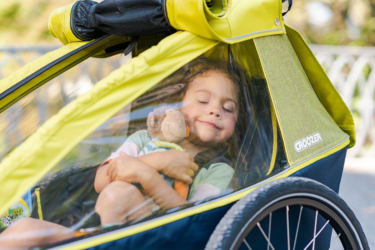 Croozer Kinderanhänger Kid for 2 max. Zuladung 45kg
