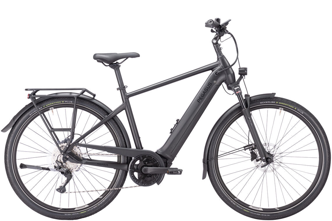 Pegasus Premio Evo 10 Lite schwarz | 750WH | E-Bike Herren Trekking | 2024 | Kettenschaltung