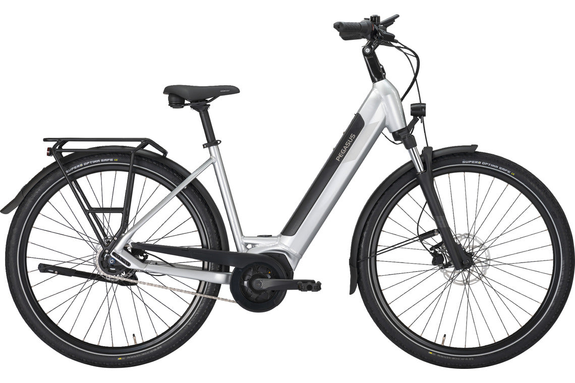 Pegasus SOLERO EVO 5 R silber | 750WH | E-Bike Damen City | 2024 | Rücktritt