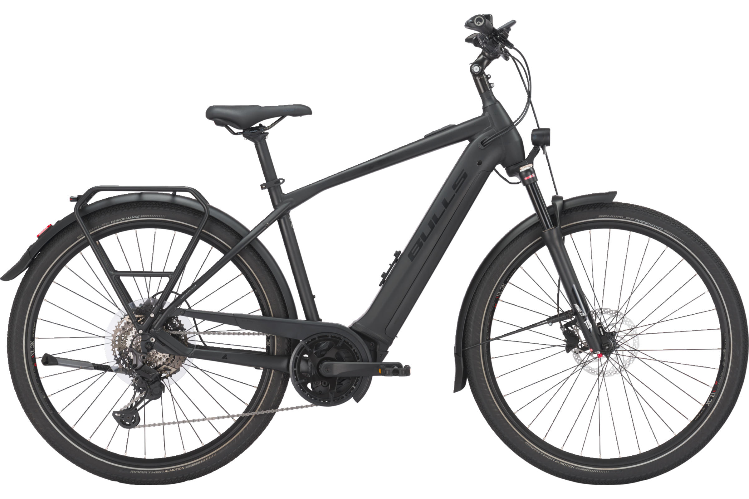 Bulls Cross Lite EVO 2 schwarz | 750WH | E-Bike Herren Trekking | 2023 | Kettenschaltung