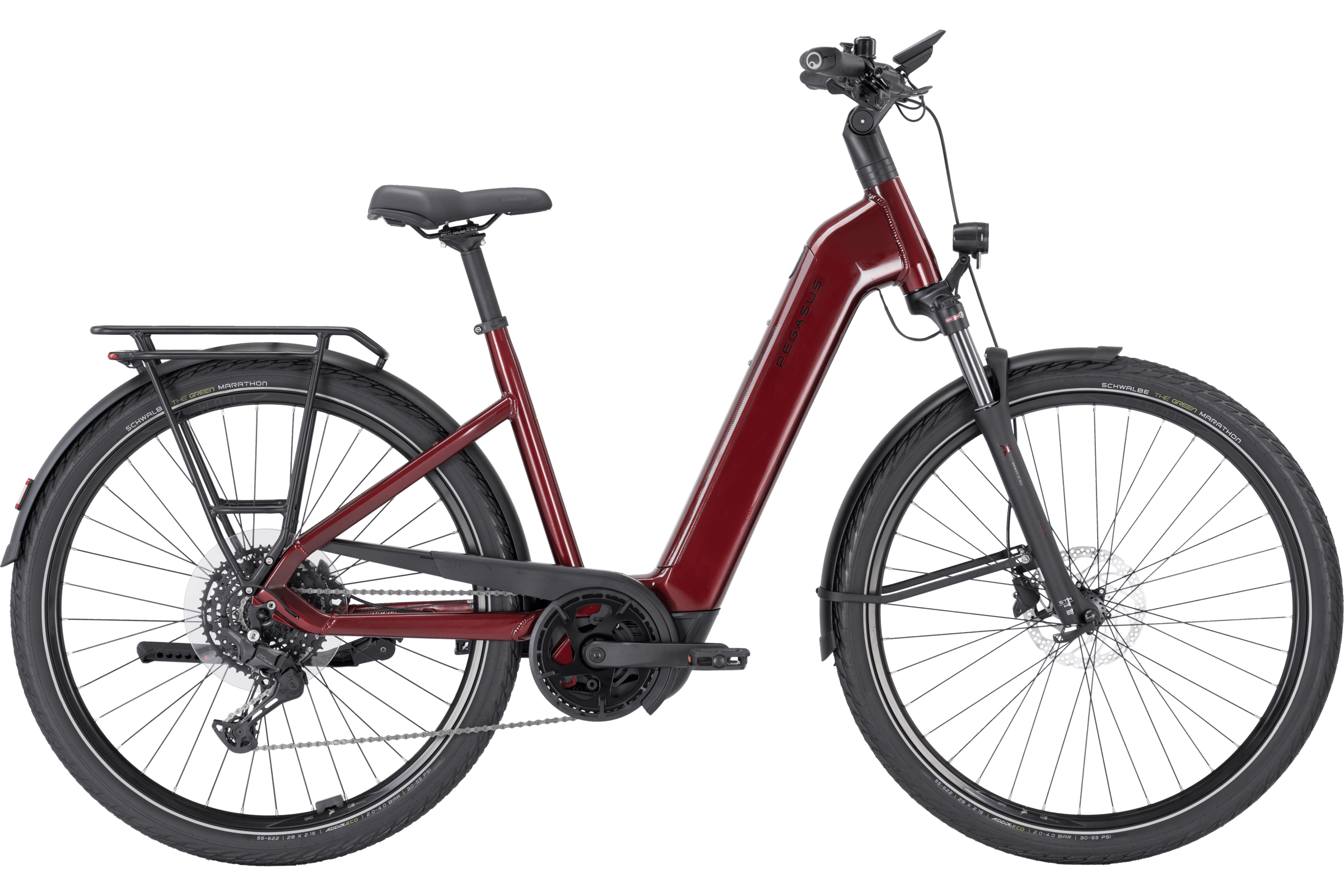 Pegasus PREMIO EVO 10 Lite rot | 800WH | E-Bike Damen Trekking | 2025 | Kettenschaltung