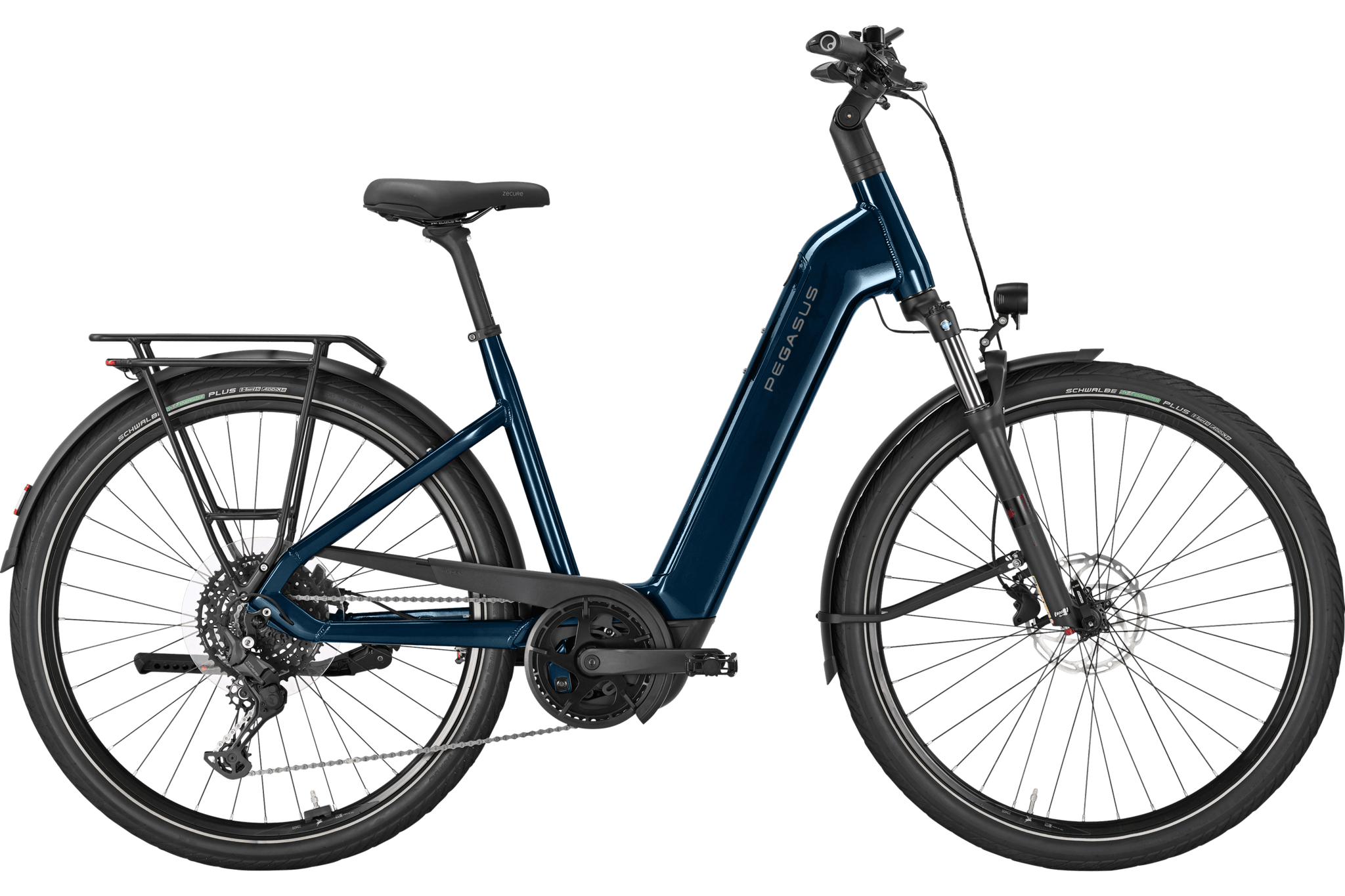 pegasus fahrrad trinkflasche Pegasus STRONG EVO 10 Lite blau | 800WH | E-Bike Damen Trekking