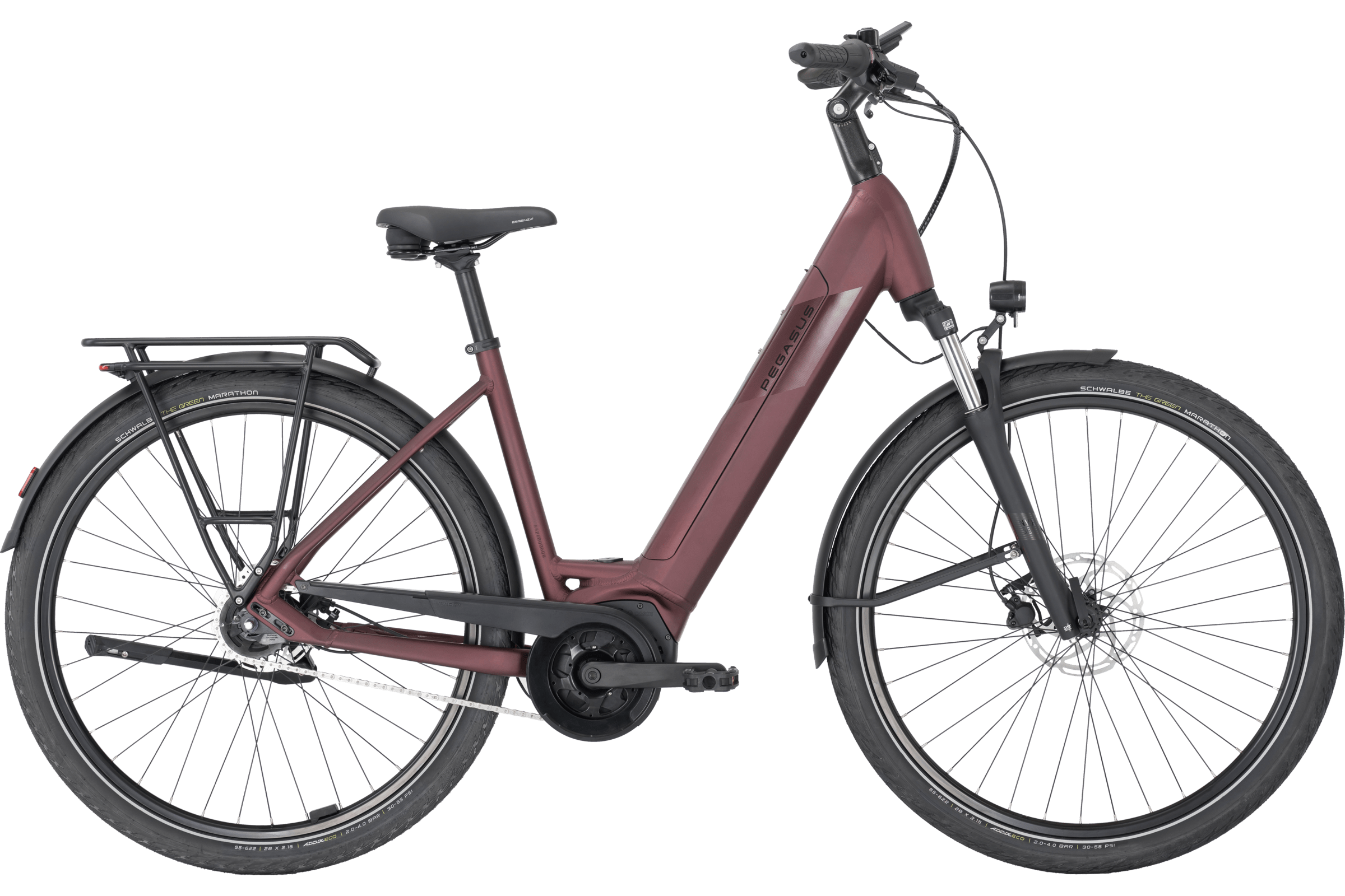 Pegasus SOLERO EVO 5R rot | 625WH | E-Bike Damen City | 2025 | Rücktritt