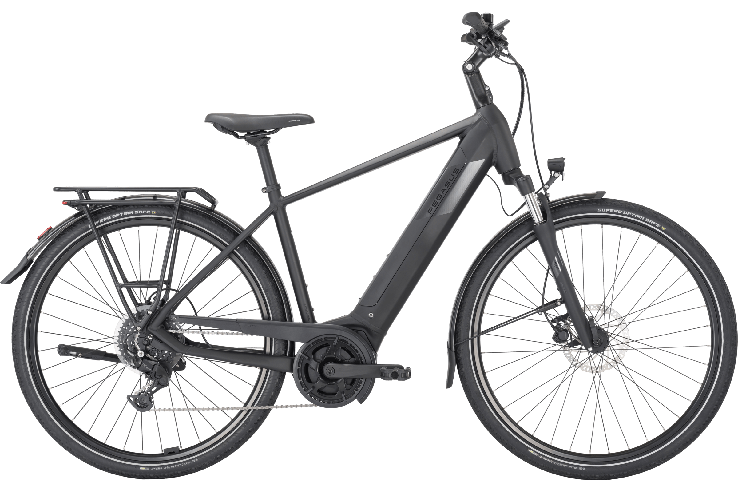Pegasus SOLERO EVO 9 schwarz | 625WH | E-Bike Herren Trekking | 2025 | Kettenschaltung
