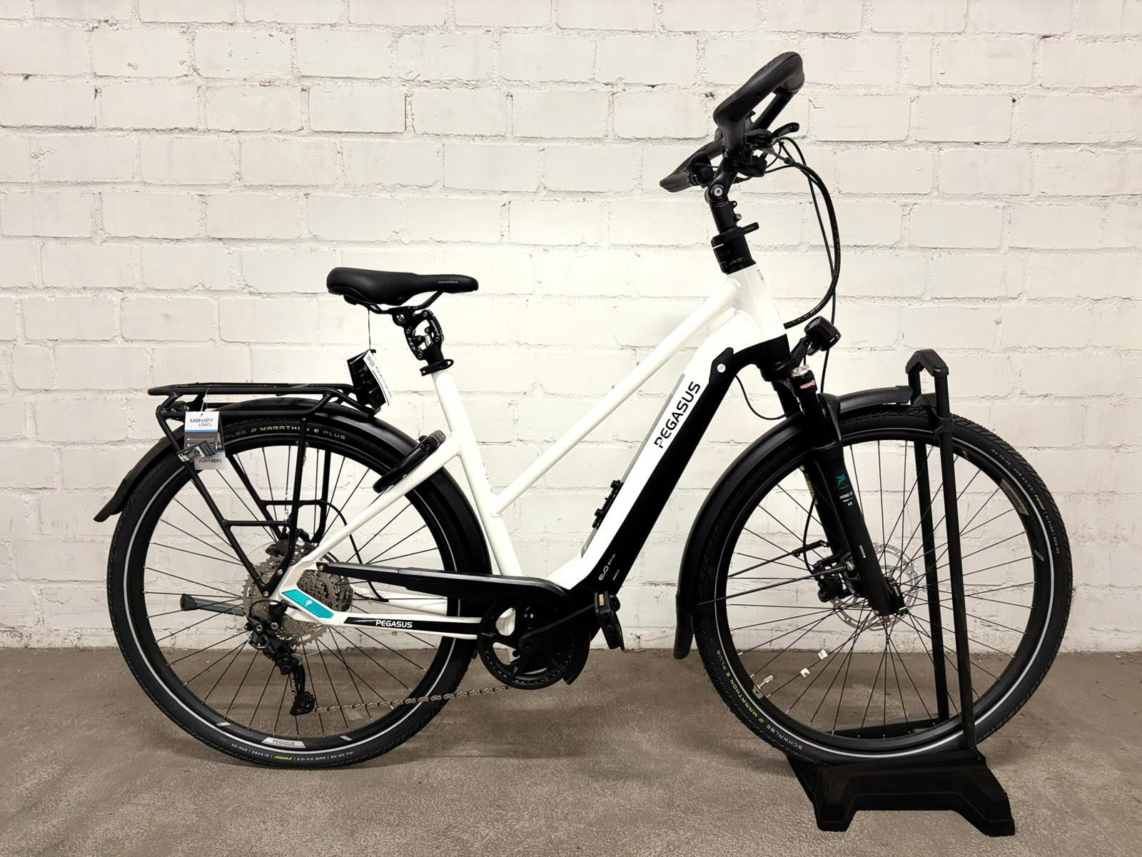 Pegasus Premio EVO 10 Lite COMFORT weiß | 500WH | E-Bike Damen Trekking | Kettenschaltung