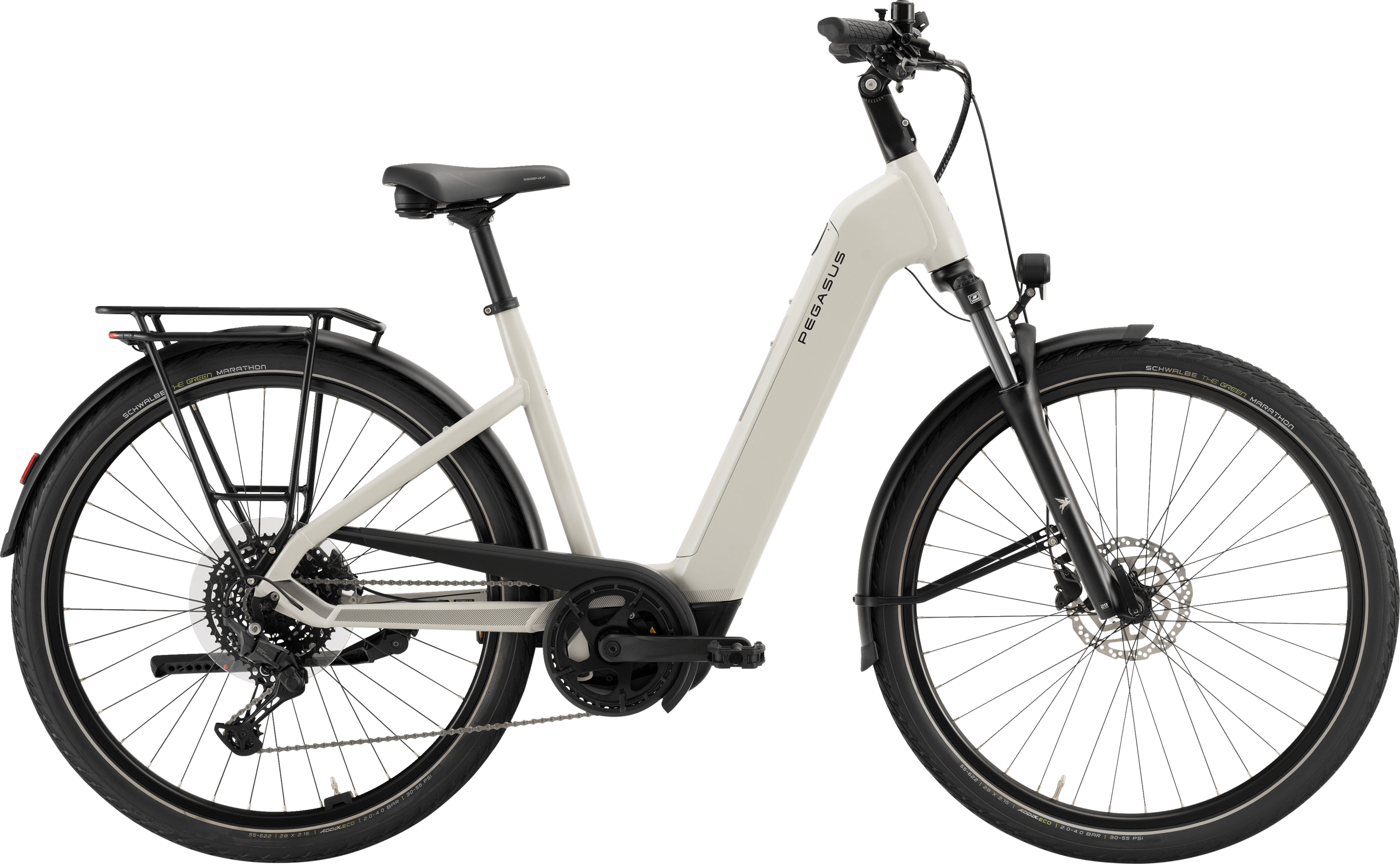 Pegasus Solero EVO 10 grau | 800WH | E-Bike Damen Trekking | 2026 | Kettenschaltung