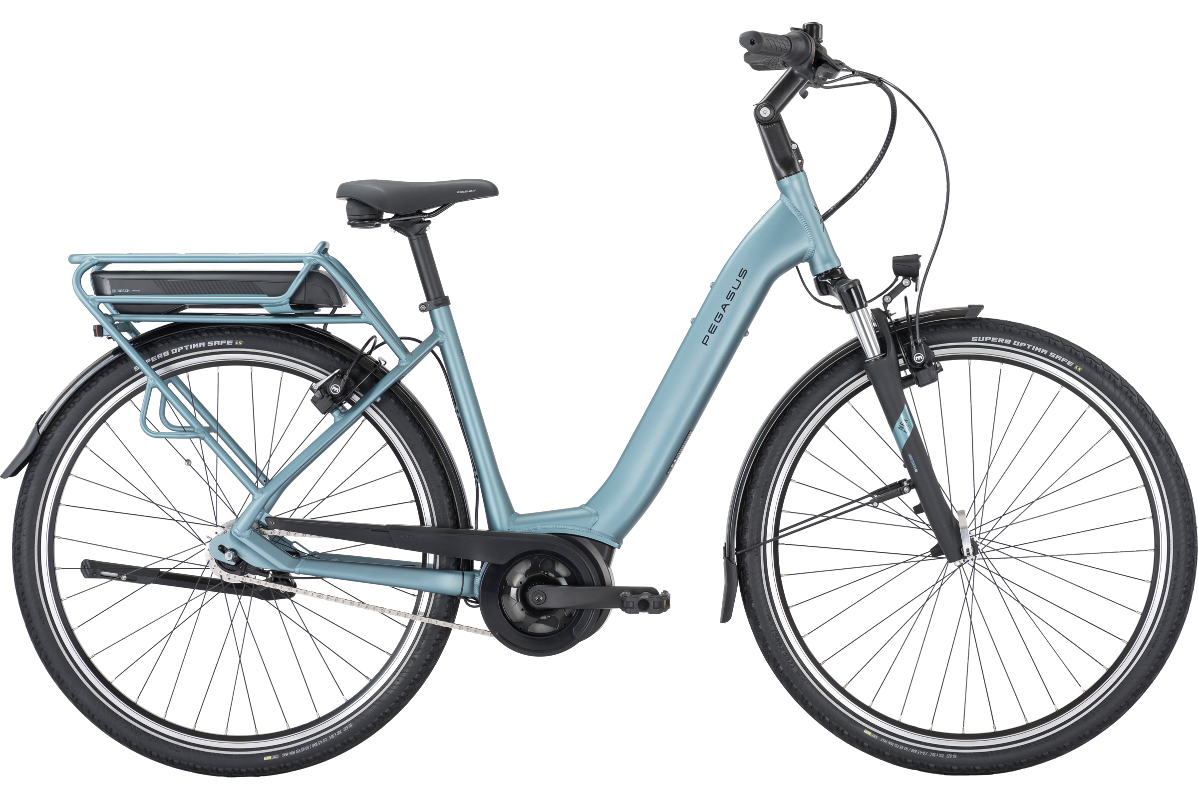 Pegasus SOLERO E7F blau | 500WH | E-Bike Damen City | 2025 | Freilauf