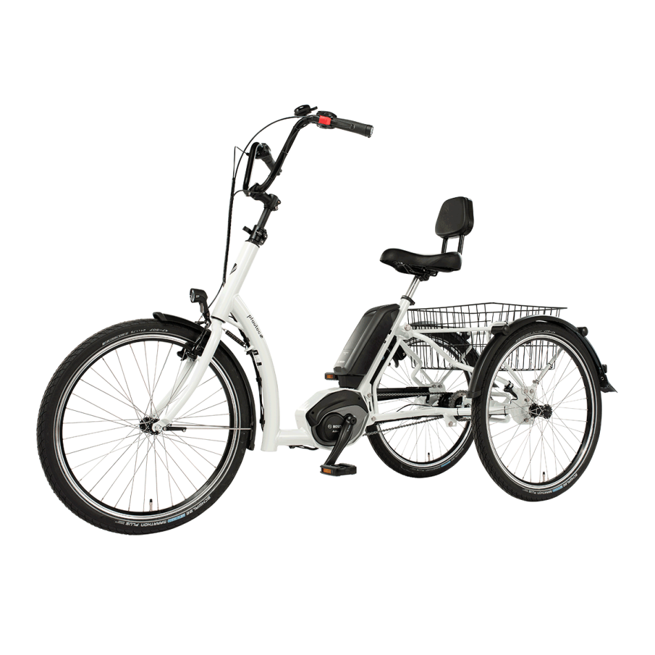 fahrrad xxl dreirad für erwachsene Pfau-Tec Dreirad Combo weiß | 500WH | E-Dreirad | 2025