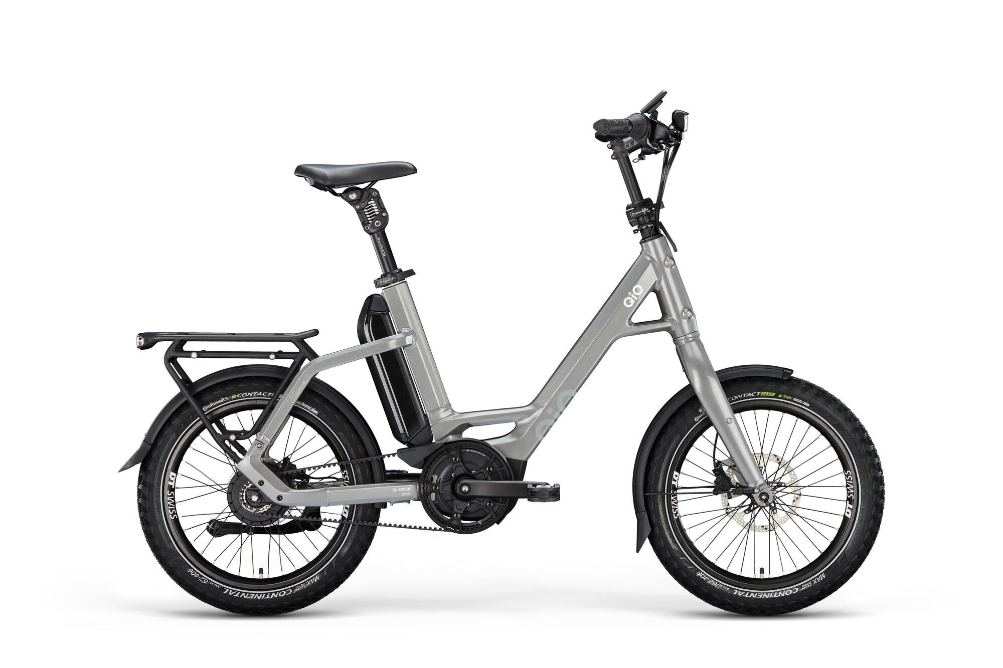 QiO EINS P-E grau | 545WH | E-Bike Kompakt | 2025 | Enviolo