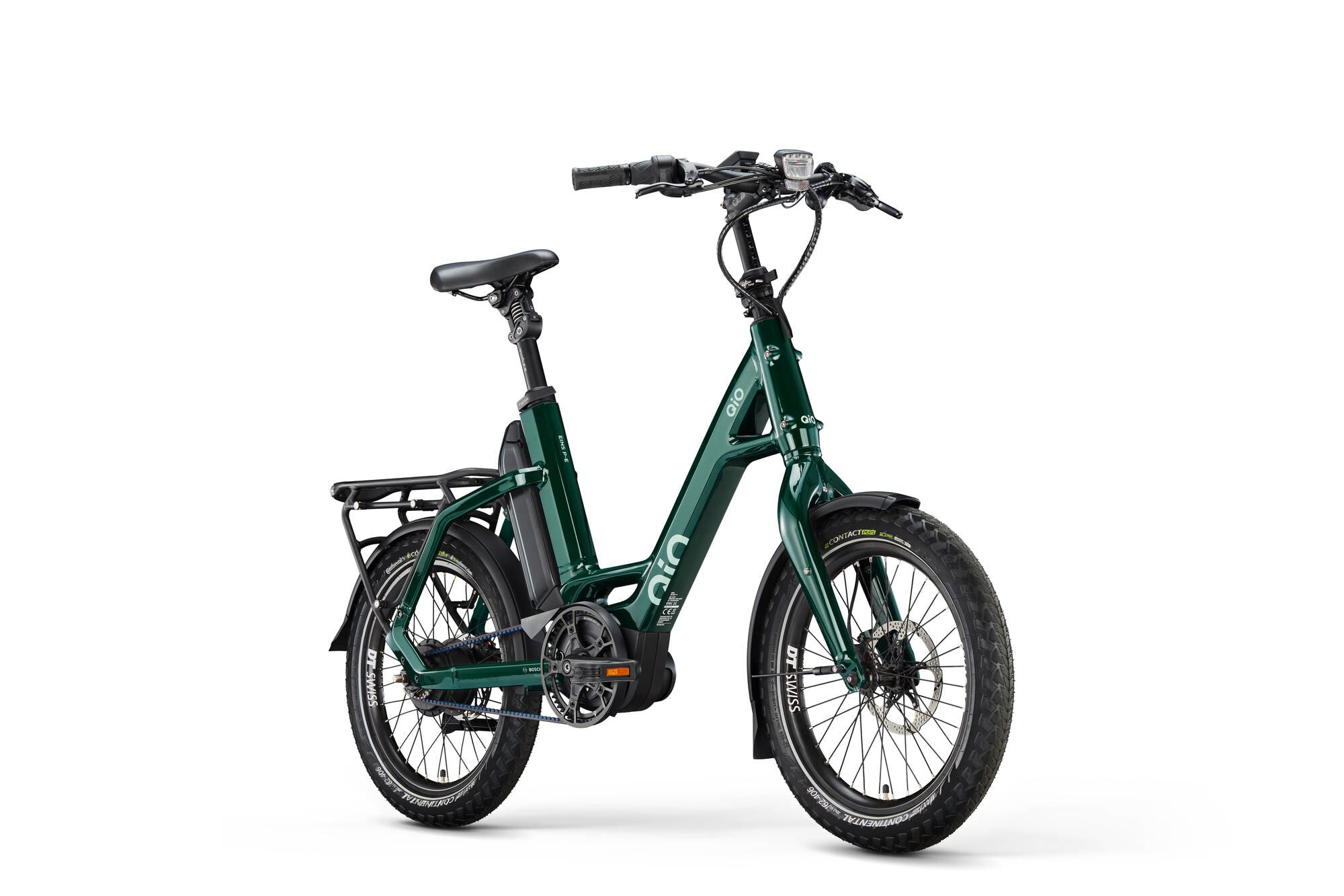 QiO EINS P-E grün | 545WH | E-Bike Kompakt | 2025 | Enviolo