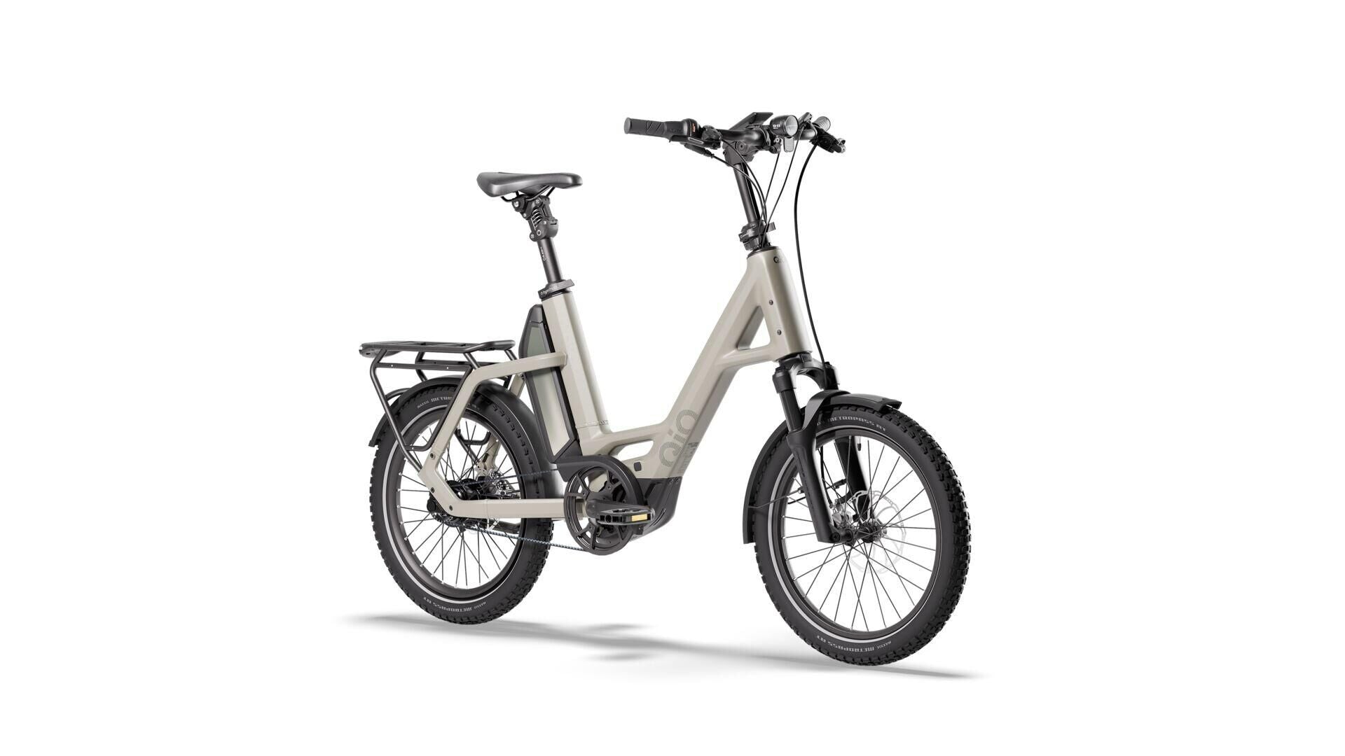 QiO Compact CX5x weiß | 800WH | E-Bike Kompakt | 2026 | Freilauf