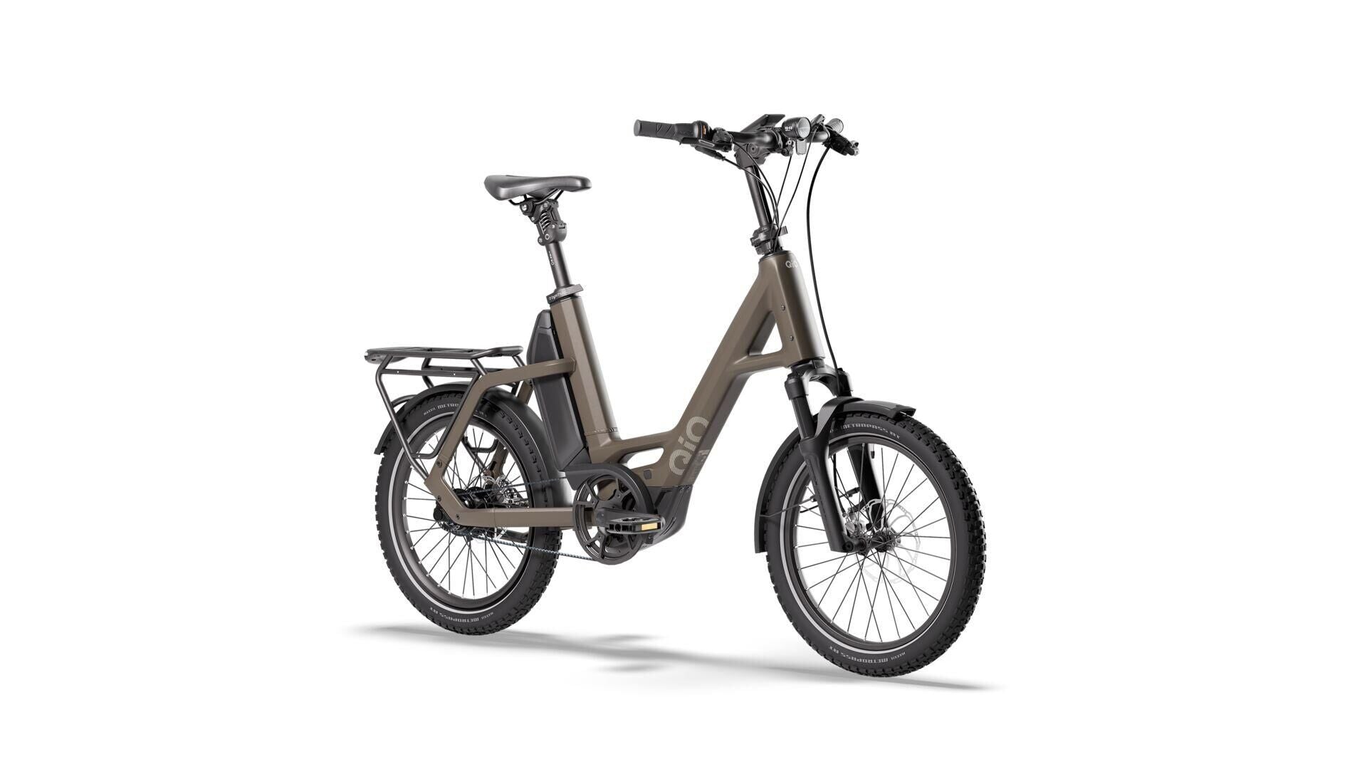 QiO Compact CX5x braun | 800WH | E-Bike Kompakt | 2026 | Freilauf