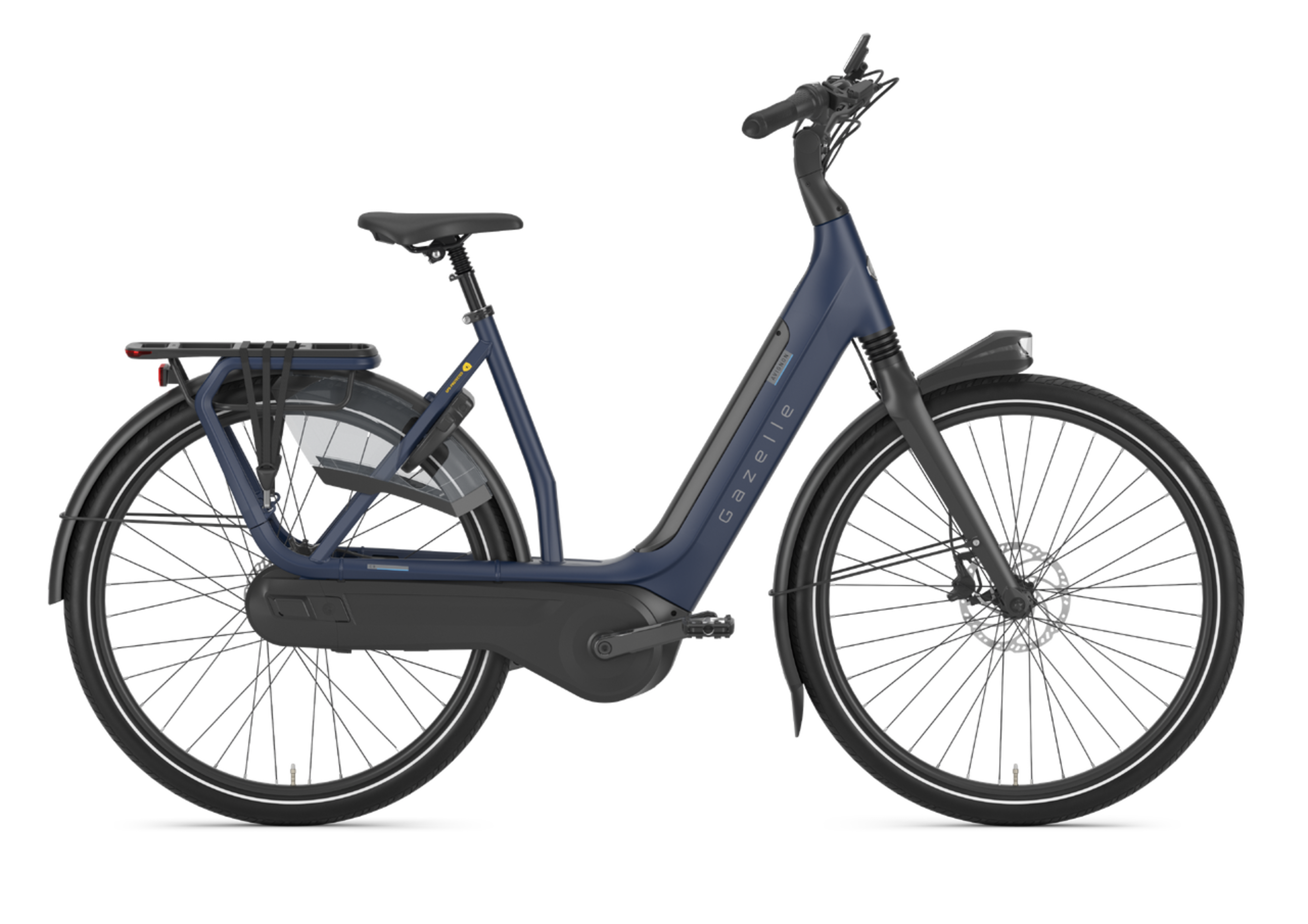 Gazelle Avignon C8 HMB blau | 625WH | E-Bike Damen City | 2024 | Freilauf