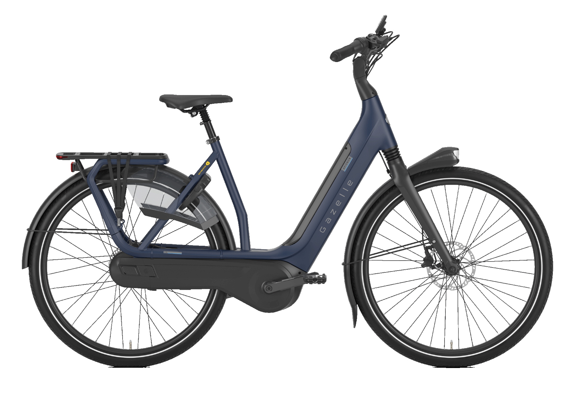 Gazelle Avignon C8 HMB blau | 625WH | E-Bike Damen City | 2024 | Freilauf