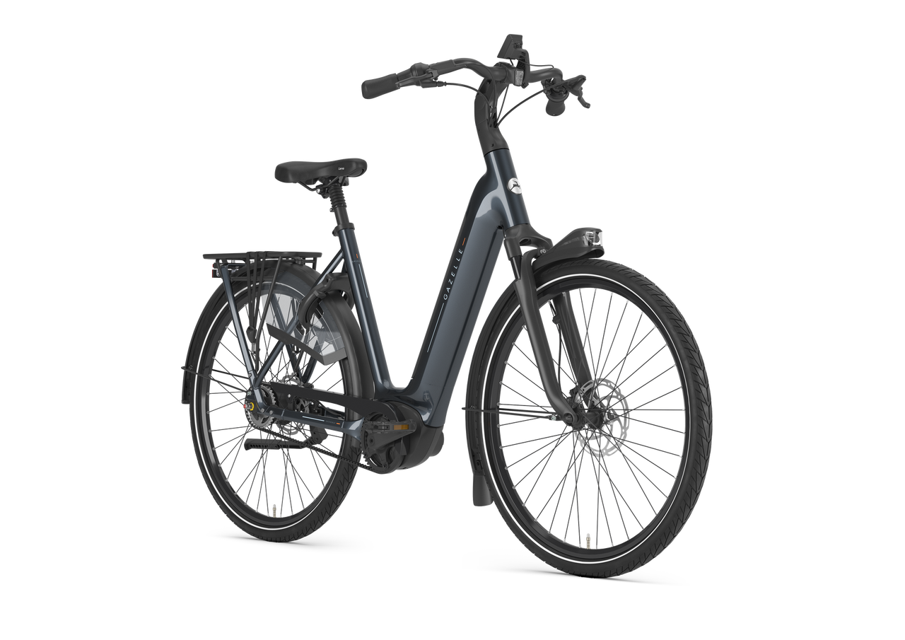 Gazelle Grenoble C5 HMB anthrazit | 600WH | E-Bike Damen City | 2025 | Freilauf