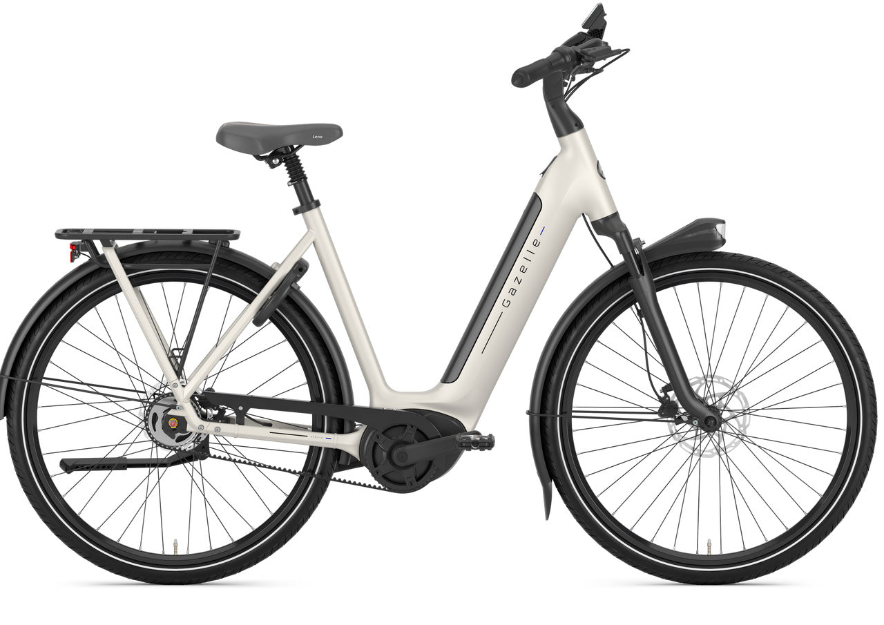 Gazelle Arroyo C5 HMB Elite Smart weiß | 600WH | E-Bike Damen City | 2025 | Rücktritt