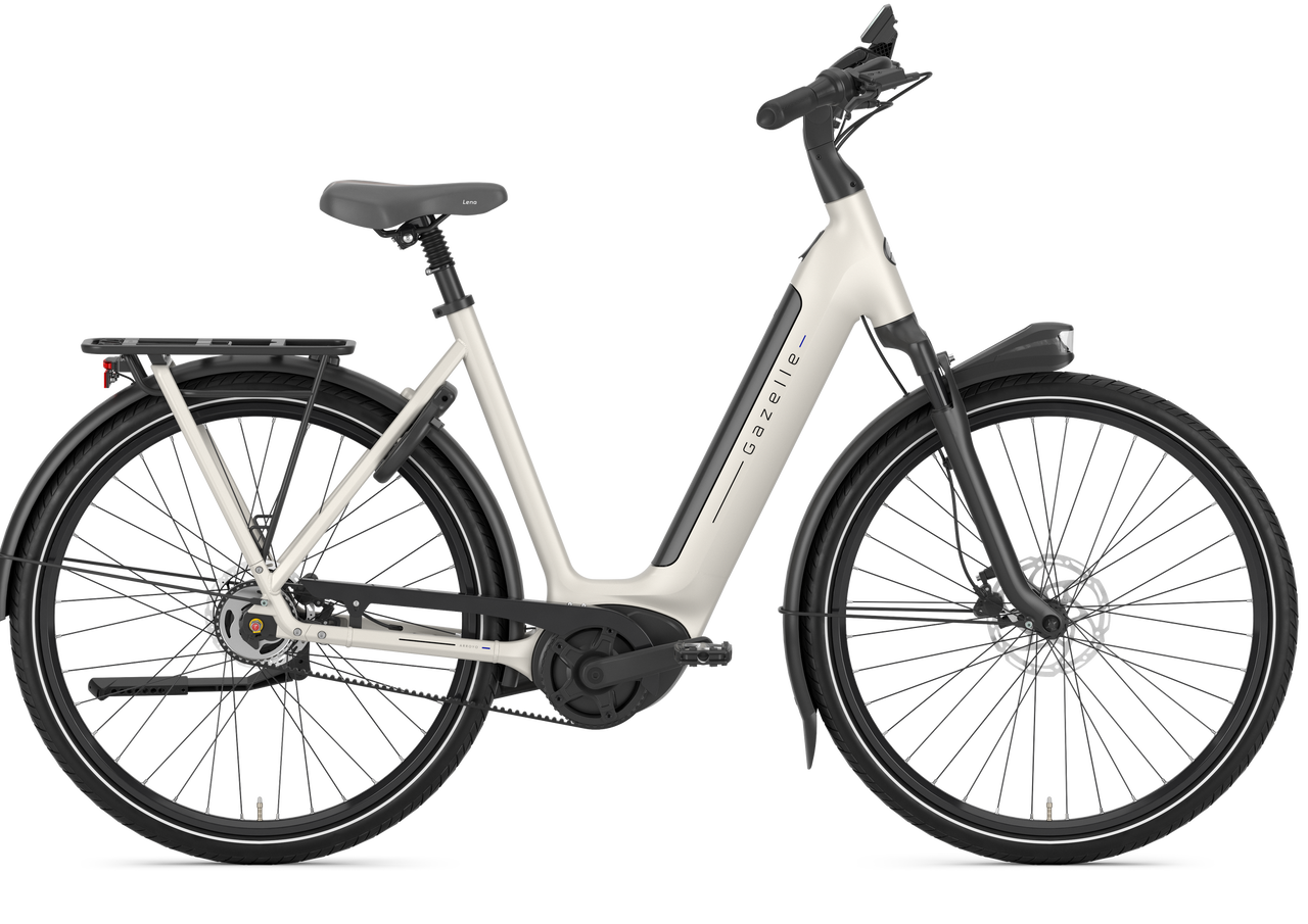 Gazelle Arroyo C5 HMB Elite Smart weiß | 600WH | E-Bike Damen City | 2025 | Rücktritt