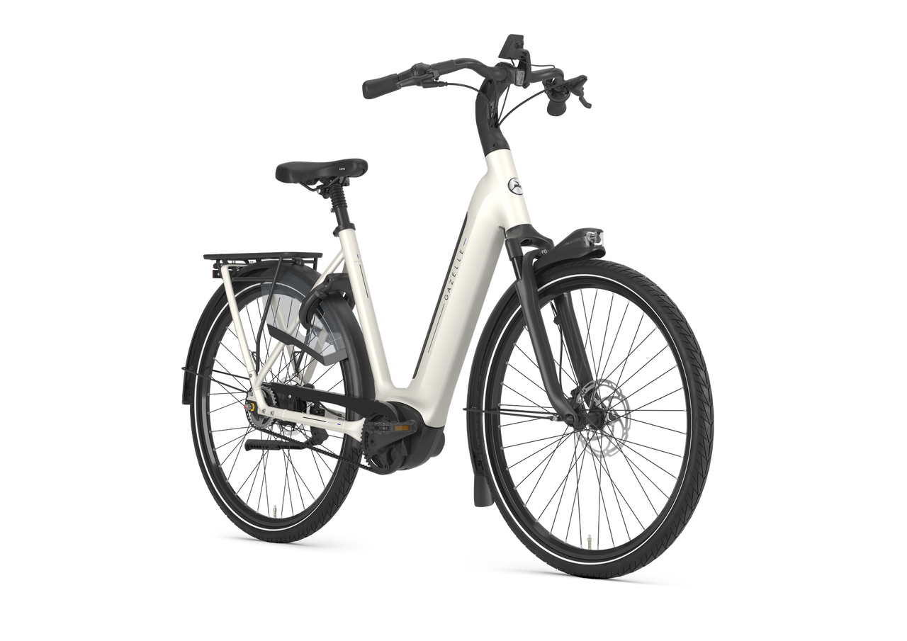 Gazelle Arroyo C5 HMB Elite Smart weiß | 600WH | E-Bike Damen City | 2025 | Rücktritt