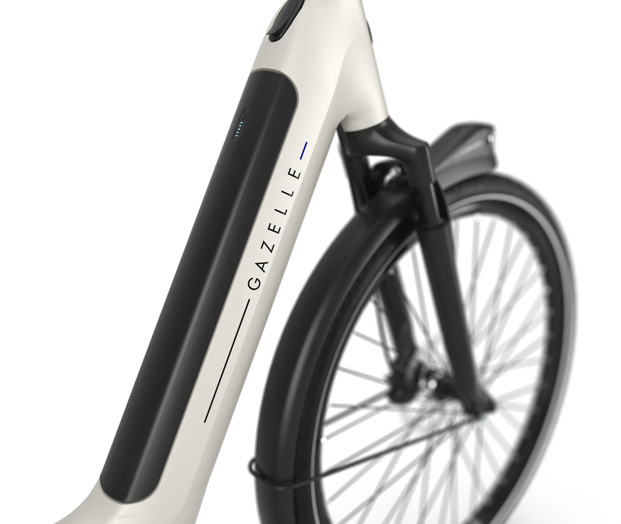 Gazelle Grenoble C5 HMB weiß | 600WH | E-Bike Damen City | 2025 | Freilauf