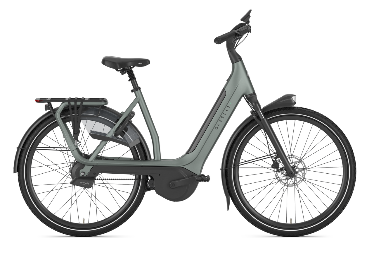 Gazelle Avignon C380+ grün | 800WH | E-Bike Damen City | 2026 | Enviolo Automatic