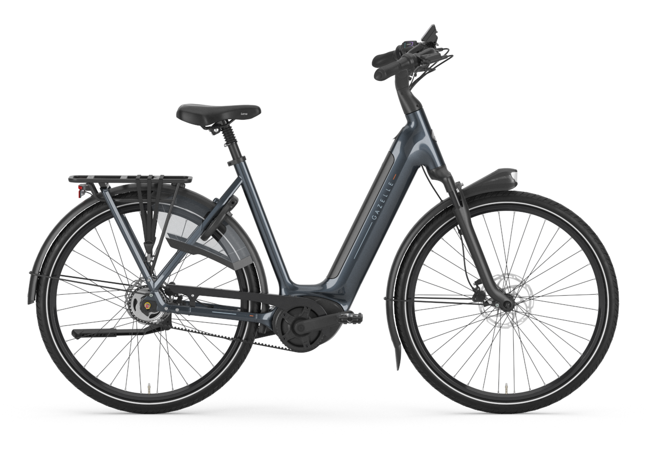 Gazelle Avignon C380 anthrazit | 800WH | E-Bike Damen City | 2026 | Enviolo