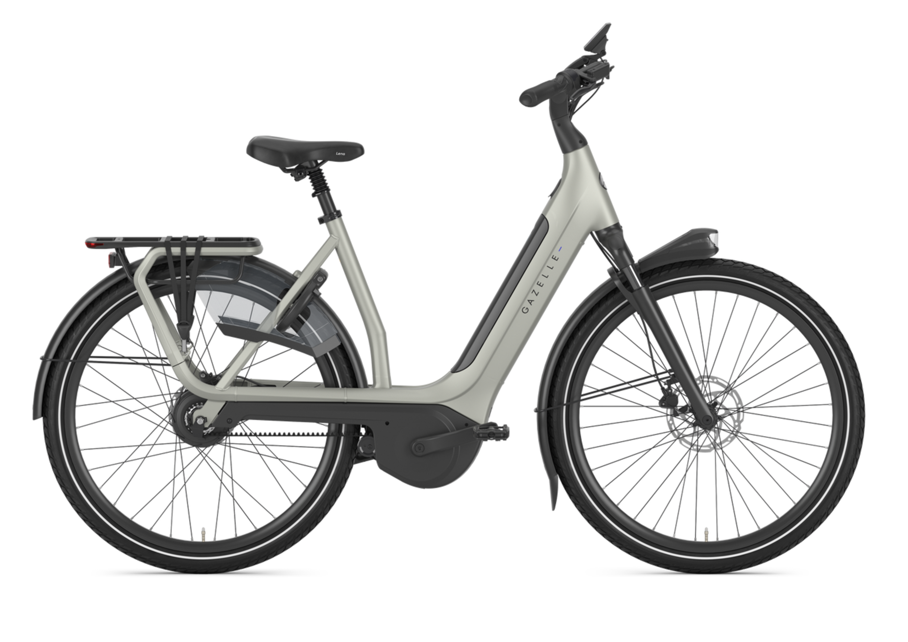 Gazelle Avignon C380 grau | 800WH | E-Bike Damen City | 2026 | Enviolo